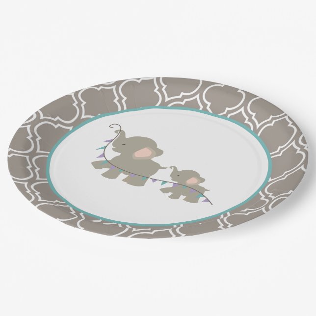 Prato De Papel Elefante Joy Paper Plates (Inclinado)