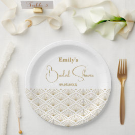 Prato De Papel Elegant Japanese Bridal Shower