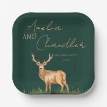 Elegante Buck Deer Christmas Family