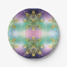 Elegante, cor-de-rosa, feriado roxo, estrelas de f