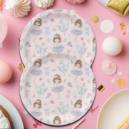 Prato De Papel Elegante My Sweet Ballerina