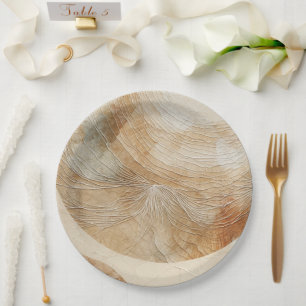 Prato De Papel Elementos Neutros Arejados Boêmios Boho