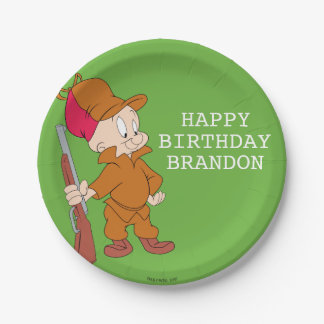 Prato De Papel ELMER FUDD™ | Com Arma