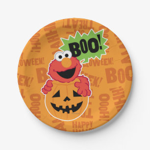 Prato De Papel Elmo - Boo