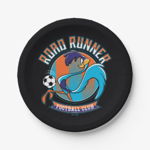 Prato De Papel Emblema do Clube de Futebol ROAD RUNNER™