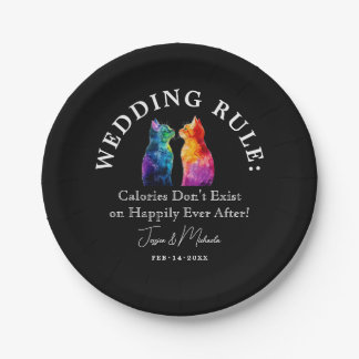 Prato De Papel Engraçado LGBT Exatamente Seu: Uma História De Amo