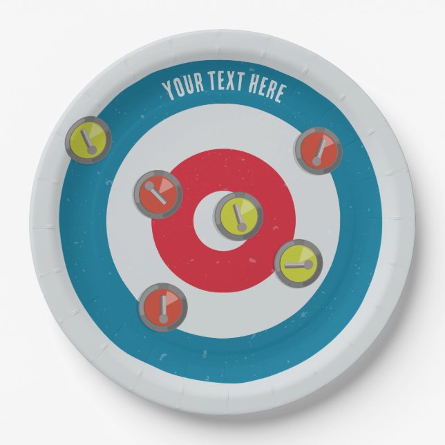 Prato De Papel enrolação de caroços e pedras de enrolação (Frente)