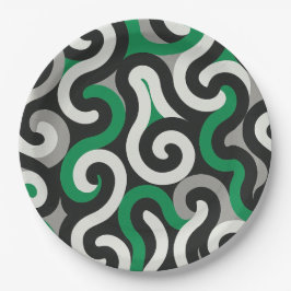 Prato De Papel Equipe Verde