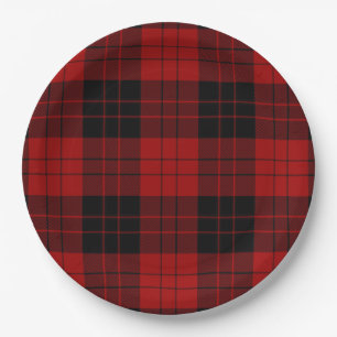 Prato De Papel Erskine (Paton) Tartan Scottish Xadrez Standard