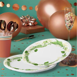 Prato de Papel Ervilha Doce