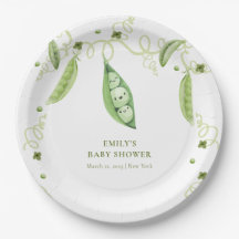 Ervilha Doce Do Jardim Moderno Em Chá de fraldas D