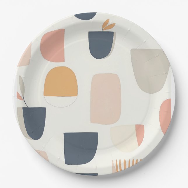 Prato De Papel Escandinávia Inspirada (Frente)