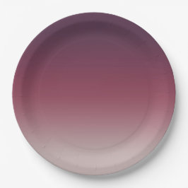 Prato De Papel Escuro Roxo e Escuridão do Gradiente