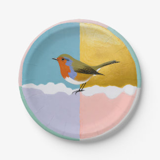 Prato De Papel Esfera Geométrica de Robin