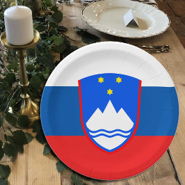 Prato De Papel Eslovênia, Partido da Bandeira Esloveno, aniversár