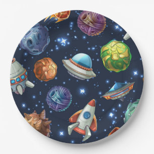 Prato De Papel Espaço