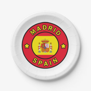 Prato De Papel Espanha de Madrid