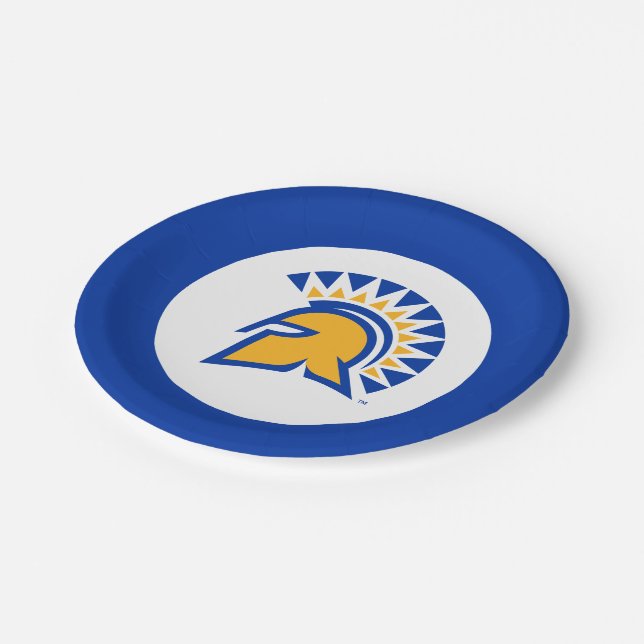 Prato De Papel Espartanos do Estado de San José (Inclinado)