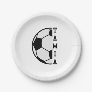Prato De Papel Esportes de esportes de futebol personalizados inc