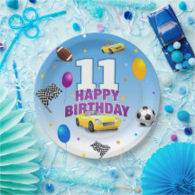 Esportista Feliz Aniversário | AZUL