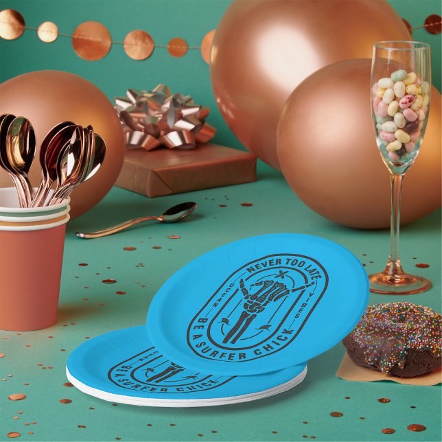 Prato De Papel Esqueleto Nunca Demorado Sobreviver A Víblias Do O (Criador carregado)