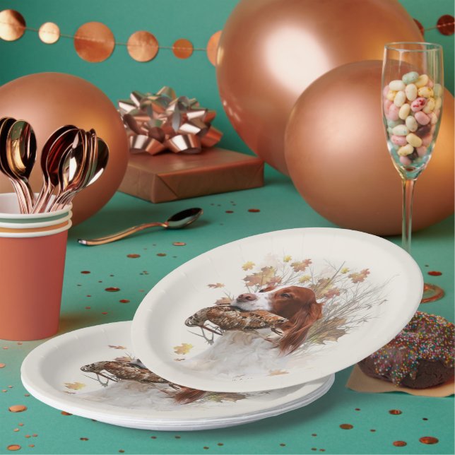 Prato De Papel Estação de Caça Woodcock (Múltiplo)