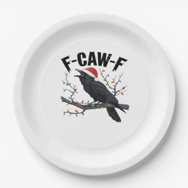 Prato De Papel Estilo Casual Criativo Essencial F Caw F (Frente)