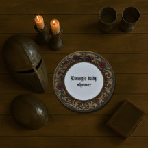 Estilo medieval - Design de papel decorativo