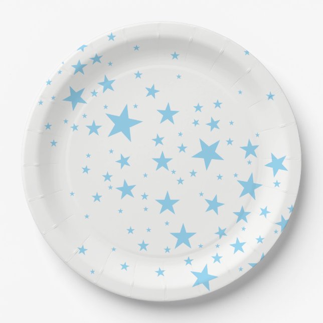 Prato De Papel Estrelas (Frente)