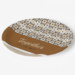 Prato De Papel Estruturador com Destaque de Faixa