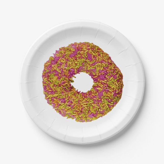 Prato De Papel Eu adoro! (Frente)