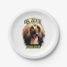 Eu Amo Meu Afghan Hound – Design para Amantes de C