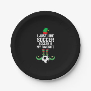 Prato De Papel Eu Só Gosto De Futebol - Futebol Engraçado