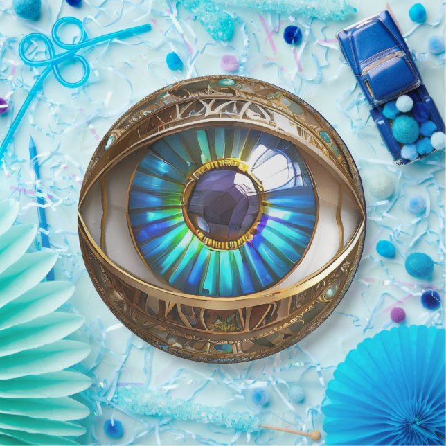 Prato De Papel Eu tenho meu terceiro olho em você (Festa)