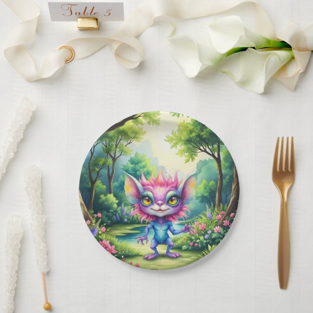 Prato De Papel Eu Venho em Paz… Provavelmente.  (Casamento)