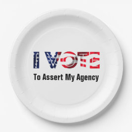 Prato De Papel Eu Voto Para Avaliar A Minha Agência 2026