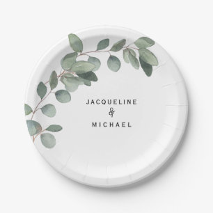 Prato De Papel Eucalyptus Foliage Wedding Modern Names