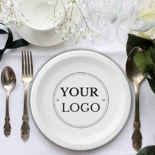 Prato De Papel Evento da empresa para logotipos simples para empr