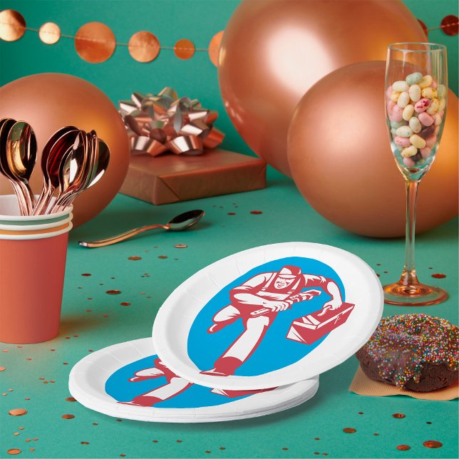 Prato De Papel Executando o Canalizador (Criador carregado)