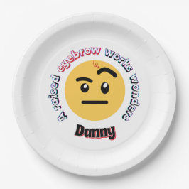 Prato De Papel Eyebrow Sass: A Raised Eyebrow Works Wonders