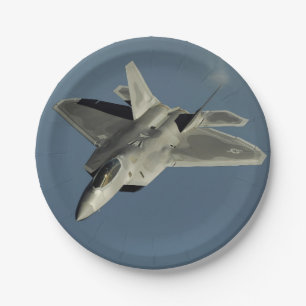 Prato De Papel F-22 Jato de Combatente do Raptor