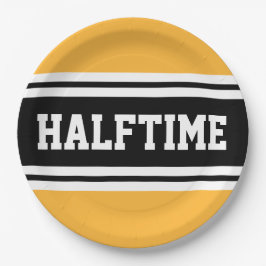 Prato De Papel FALFTIME Bold Yellow Black Racing