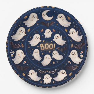 Prato De Papel Fantasia da Meia-Noite Mandala Fantasma Celestial