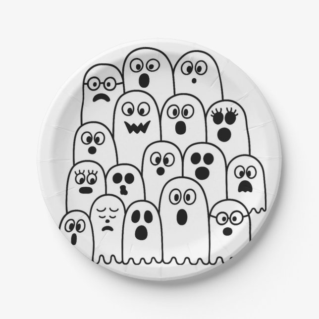 Prato De Papel Fantasma (Frente)