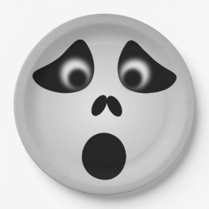 Prato De Papel Fantasma