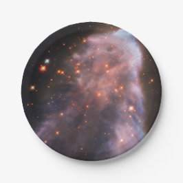 Prato De Papel Fantasma da Nebulosa de Cassiopeia