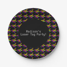 Feixe de Confetes Neon de Laser Tag Brilha Diversã