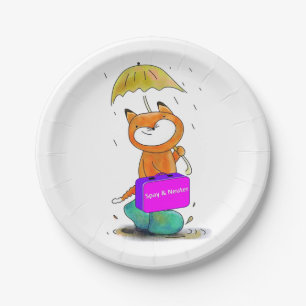 Prato De Papel Felinos de placas de papel, de espalhar e de neutr