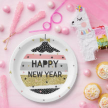 Feliz ano novo Colorido Bonito Moderno