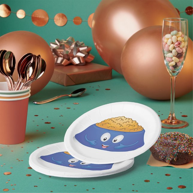 Prato De Papel Feliz Comida de Cachorro (Criador carregado)